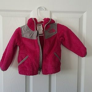 The North Face 3 to 6 month hot pink jacket